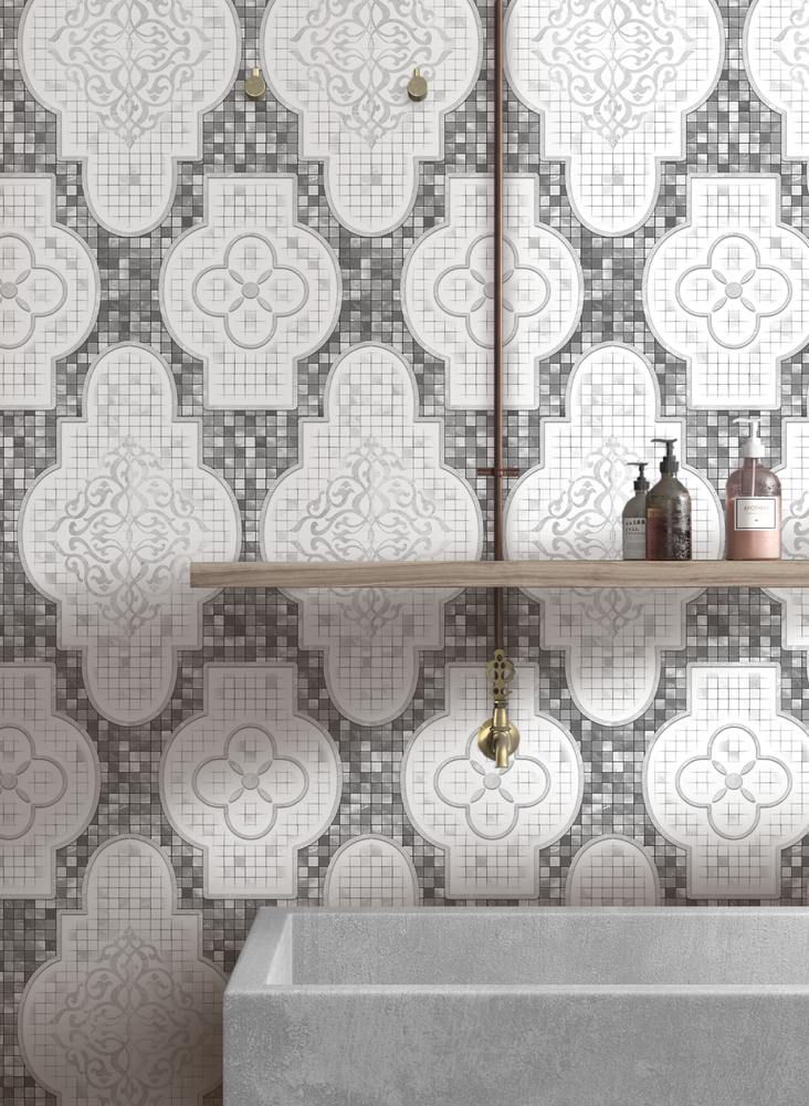 Панель ПВХ "Сэн-Жуэн 9502", рисунок, 250*8*2700мм