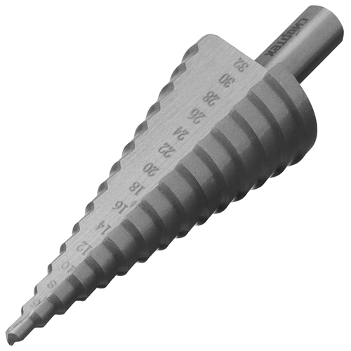 Сверло по металлу ступенчатое HSS 4-32мм Сибртех