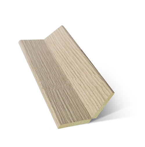 Угол универсальный "Лиственница Китай ПВХ", 28*28*2700мм, "Лорд"