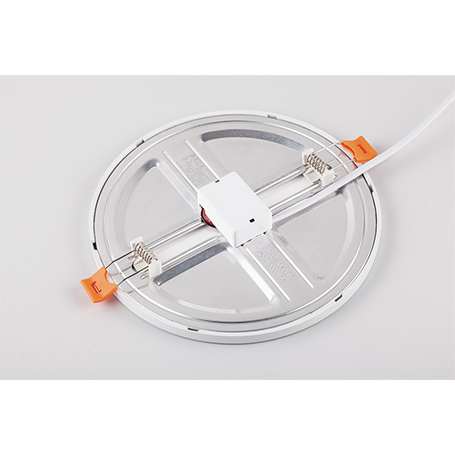 Светильник светодиодный "Feron AL508" с рег. монтаж. диаметром (до 210мм), встр. круг, 20Вт, 1600Лм, 6400К, IP20, 230*20мм, белый