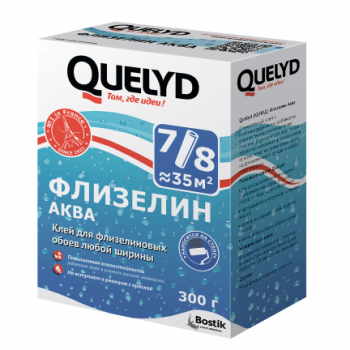 Клей обойный "Quelyd Флизелин aqua", 300 г