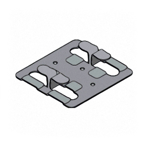 Пластина кляммерная рядовая  70*10*1,2мм