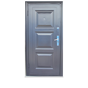 Дверь входная "Profile 53", 960*2050*65мм, левая, металл - "Шагрень", Прим Восток