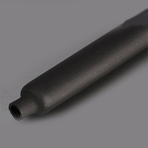 Термоусаживающая трубка 6/2 1,2м для греющего кабеля, чёрная с клеем 1,2м