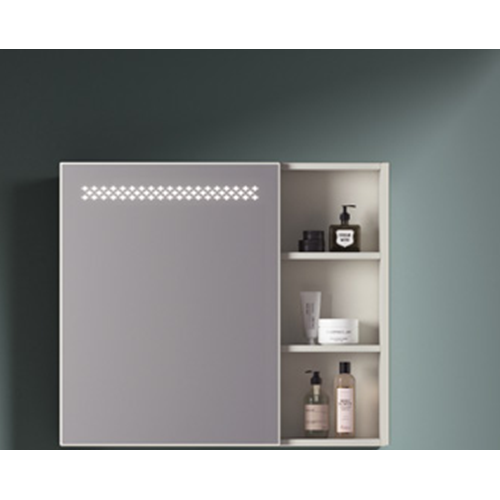 Шкаф с зеркалом Solomon 903-80, бежевый, 800мм