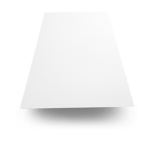 Лист гладкий оцинкованный белый 2500*1250*0,5мм