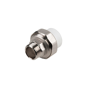 Муфта комбинированная "TIM" шестигранная с наружной резьбой PPR RCM (M) 50*2н