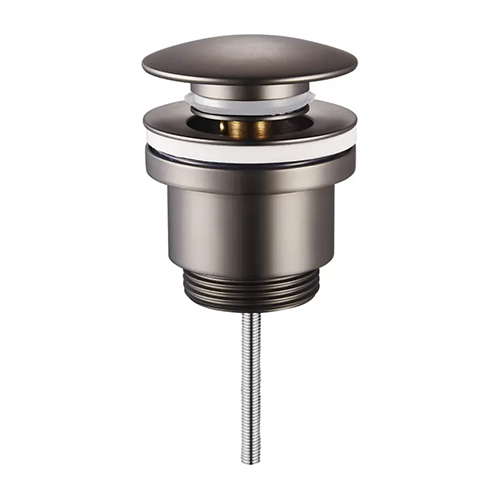 Донный клапан "Raglo" для умывальника, без перелива, графит, R600.01.09