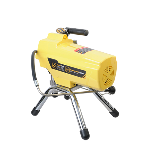 Краскопульт безвоздушный Hanskonner HSG9663B , 1100Вт, 2.0л/мин, 210бар, 15м шланг