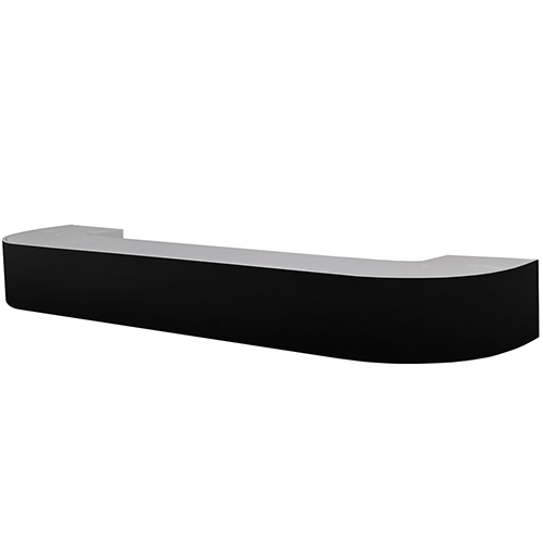 Карниз потолочный "MAGELLAN" Классик, 3 ряда, черный матовый, 4000мм