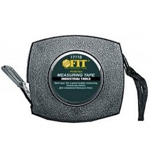 Рулетка 30м, пластиковый корпус, стальная лента