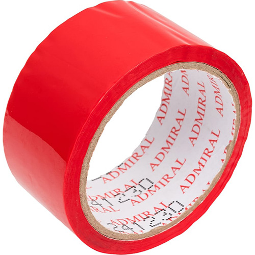 Скотч красный &quot;Admiral&quot;, 48мм*50м