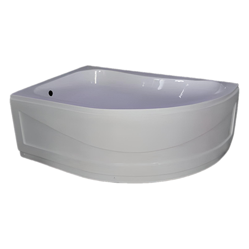 Ванна акриловая "GF-2006L", 1500*1000*550мм, левая, экран