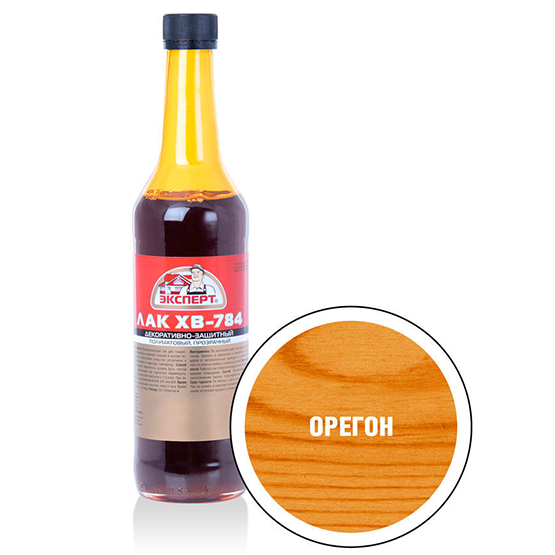Лак &quot;Эксперт&quot; ХВ-784 &quot;Орегон&quot;, 0,5л