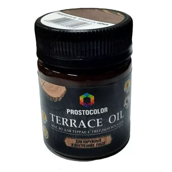 Масло для террас &quot;PROSTOCOLOR&quot;, &quot;Тик&quot;, 0,04л, пробник