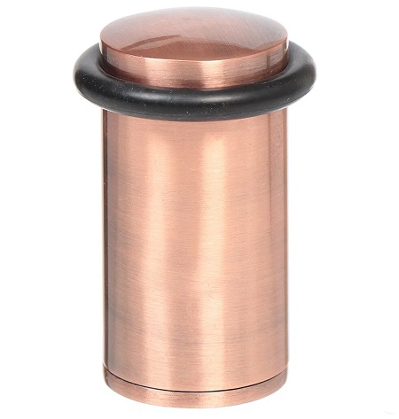 Ограничитель дверной "08.06.30-151", 55мм, напольный, "Медь"