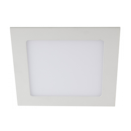 Светильник "Эра" встраив. квадратн. светодиод. белый  6Вт, 4000К, 118*118*95мм, 210Лм IP20