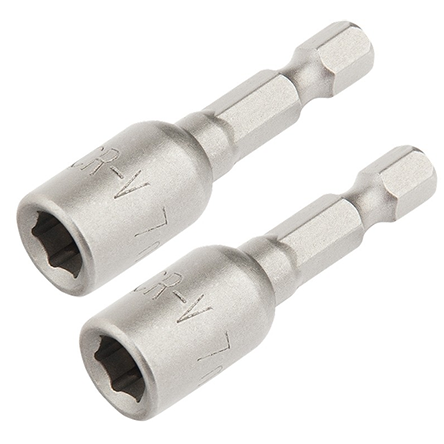 Бита &quot;Matrix&quot;, шестигранная с торцевой головкой, 13*65мм, магнитная, CR-V, 2шт/уп