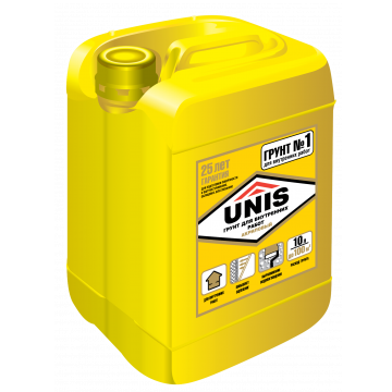 Грунт для внутренних работ "Юнис", 10л