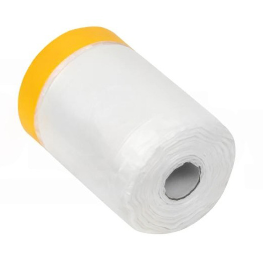 Пленка "Rollingdog" защитная укрывная на малярной ленте 30м x 55см