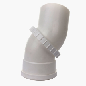 Отвод для внутренней канализации d110 универсальный