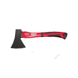 Топор "Matrix" кованый 800г, фиберглассовое обрезиненное топорище