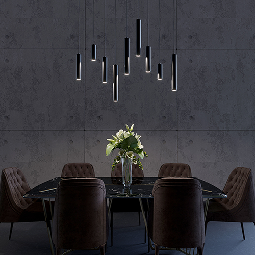 Светильник подвесной светодиодный 7W 4000K "Base 50248 LED" чёрный "Elektrostandard"