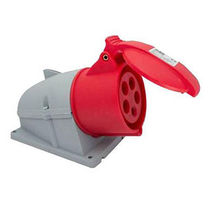 Розетка 125 стационарная, 3P+PE+N, 32A 380B IP44, Magnum "ИЭК"