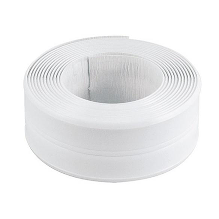 Лента бордюрная для ванны "Tim" самоклеющаяся, белая 38мм*3,35м