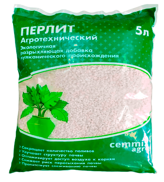 ПЕРЛИТ ВСПУЧЕННЫЙ АГРОТЕХНИЧЕСКИЙ 5 Л(1) &quot;CEMMIX&quot;