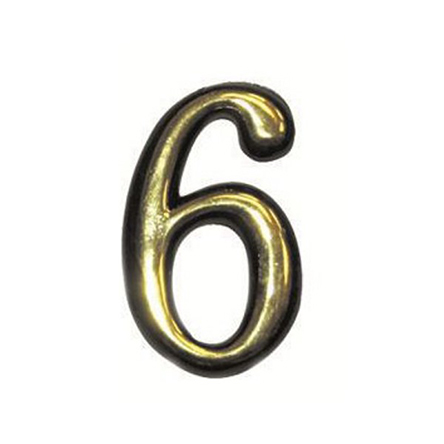 Номер дверной &quot;6&quot;
