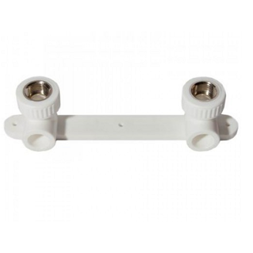 Универсальный настенный комплект "Aquattro" 90° с внутренней резьбой PPR S(F) 25*1/2в  с уголками