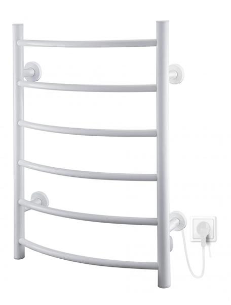 Электрический полотенцесушитель &quot;I-Tech Tango&quot; лесенка, 80Вт, размер: 530*680мм белый глянц., прав.