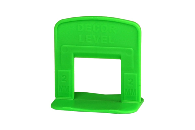 Система выравнивания плитки &quot;Decor Level&quot;, Зажим Ворота 2,0мм (для крупноформатной плитки), 100шт/уп