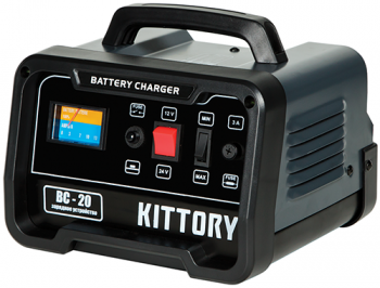 Зарядное устройство &quot;Kittory&quot; BC- 20, напряжение 12/24В, 20-200Ач, 220В