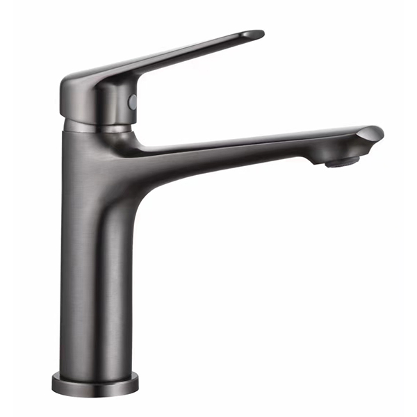 Смеситель Solomon 801-450D, для умывальника, графит