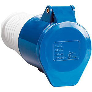 Розетка 223 переносная 2P+PE 32A 220B IP44, Magnum "ИЭК"