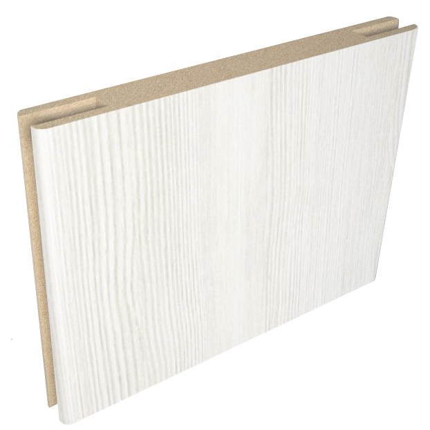 Доборная планка , 150*2050*10мм, телескопическая ПВХ, "Ясень снежный" Флайдорс