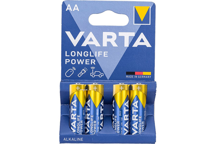 Эл. питания  VARTA LONGLIFE POWER LR6 (АА) BL4 4906 (1/20/100)