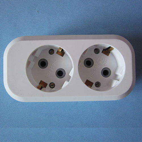 Колодка с заземлением, 2 гнезда, IP20, "Пересвет"