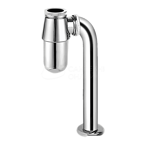 Сифон для раковины "Haiba HB81" бутылочный, маталлический, хромированный