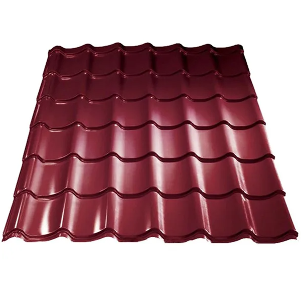 Профиль кровельный "Монтеррей" ПЮС, 1200*1180*0,45мм, "Красное вино"
