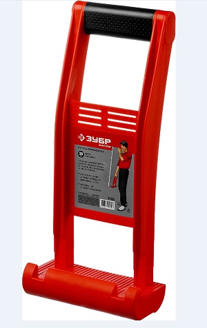 Ручка-переноска "ЗУБР Мастер" для гипсокартона и стекла, для 1 человека