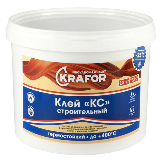 Клей универсальный &quot;Krafor&quot; КС, 18кг