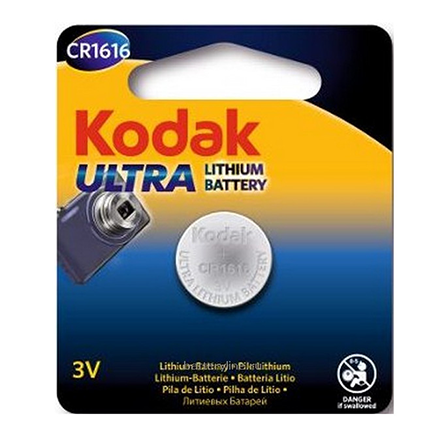 Батарейка литиевая дисковая CR1616 1шт "Kodak"