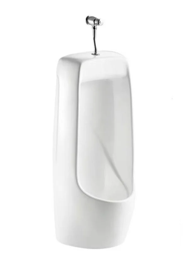 Писсуар "Golden Frog" белый, напольный "LX-07" с обвязкой