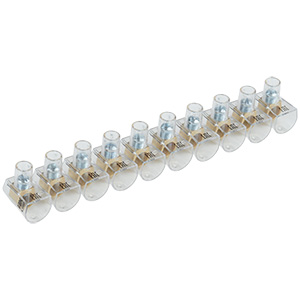 Зажим винтовой концевой изолированный &quot;ИЭК&quot; КЗВИ 16мм2, 10*1