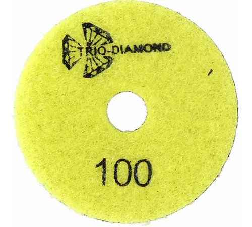 Алмазный гибкий шлифовальный круг "Черепашка" 50мм, №  100 (сухая шлифовка)