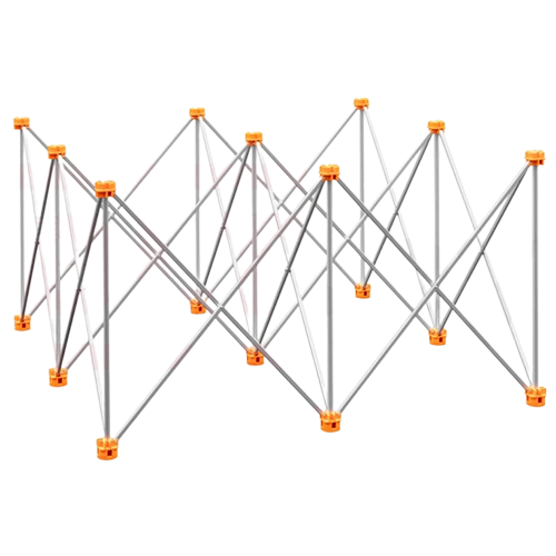 Подстолье складное &quot;DLT&quot; Сороконожка 1,2*1,2м, с поперечными перекладинами