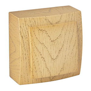 Выключатель "NILSON Themis" одноклавишный, накладной, Клён